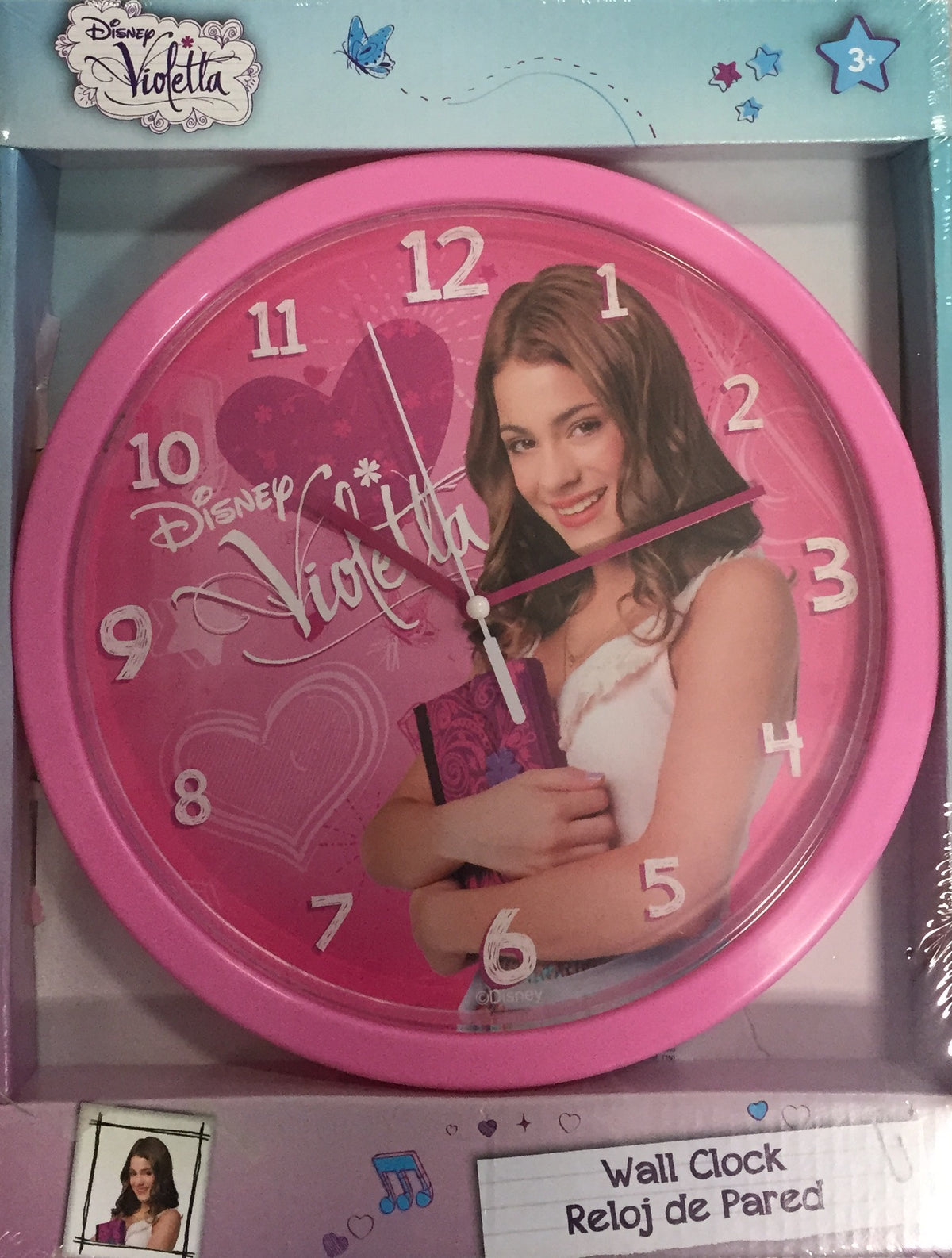 DISNEY - VIOLETTA - OROLOGIO DA PARETE/ WALL CLOCK — Ansicht 1