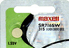 MAXELL BATTERY Ref. 315 — Ansicht 1