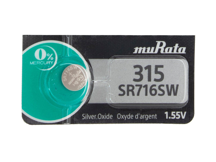 MURATA BATTERY Ref. 315 — Ansicht 1
