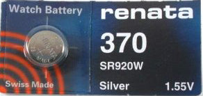 RENATA BATTERY Ref. 370 — Ansicht 1