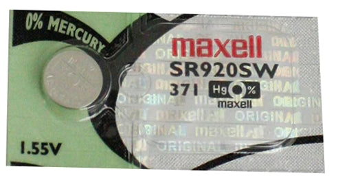 MAXELL BATTERY Ref. 371 — Ansicht 1