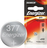 ENERGIZER BATTERY Ref. 377 — Ansicht 1