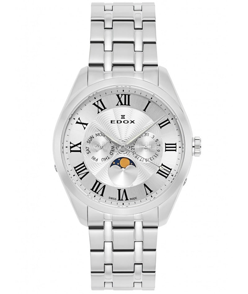 EDOX LES BEMONTS Moonphase Day Date — Ansicht 1