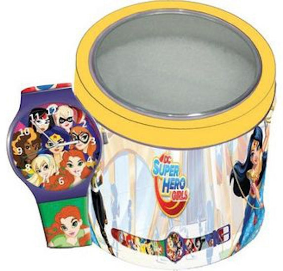 KID WATCH SUPER HERO GIRLS - Tin Box ***SPECIAL PRICE*** — Ansicht 1