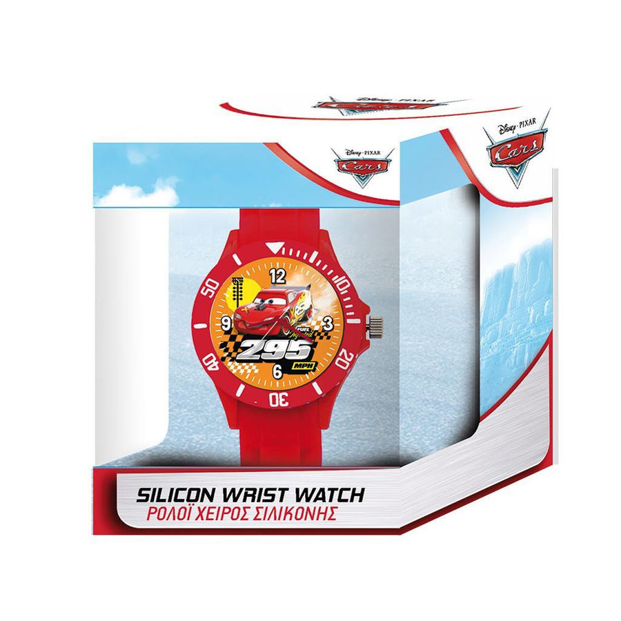 DISNEY-PIXAR KID WATCH CARS RED - SILICON WRIST WATCH — Ansicht 2