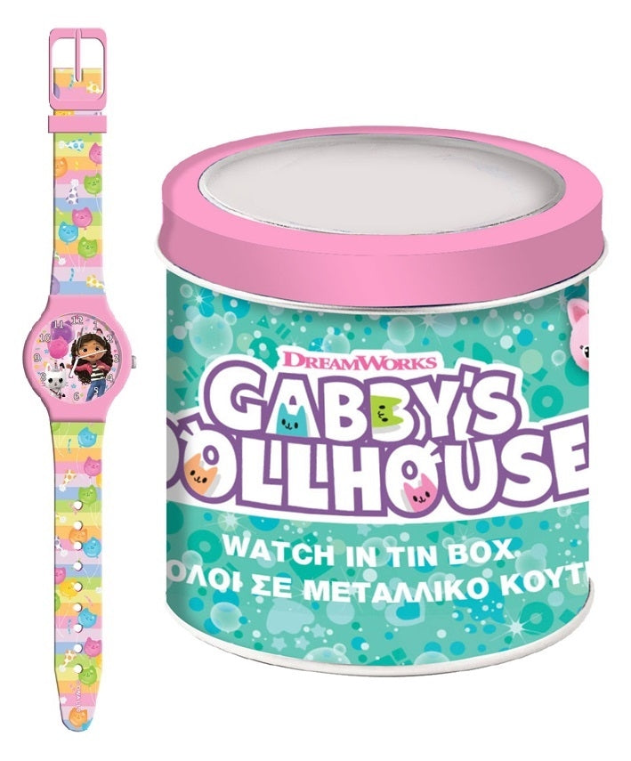 KID WATCH GABBY'S DOLLHOUSE - Tin Box — Ansicht 1