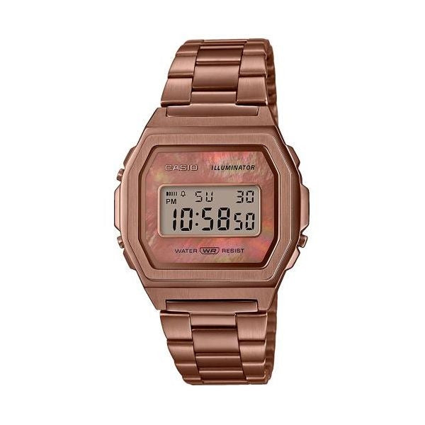 CASIO VINTAGE PREMIUM COLLECTION Copper bracelet, MOP dial — Ansicht 1