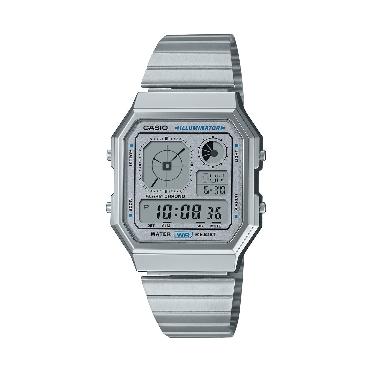 CASIO VINTAGE RETRO FUTURE EDGY COLLECTION - SILVER — Ansicht 1