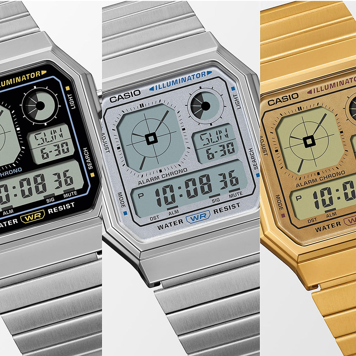 CASIO VINTAGE RETRO FUTURE EDGY COLLECTION - SILVER — Ansicht 2