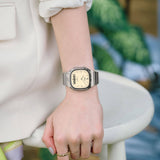 CASIO VINTAGE EDGY ROUNDED SQUARE - SILVER — Ansicht 4