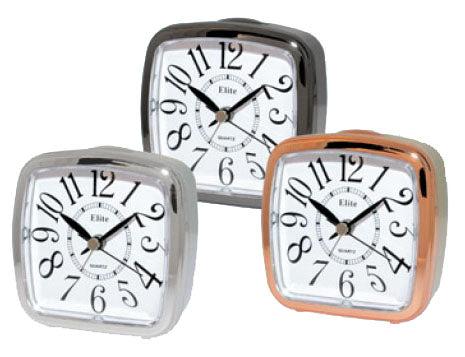 ELITE SVEGLIA ANALOGICA ARANCIONE / ORANGE ALARM CLOCK — Ansicht 1