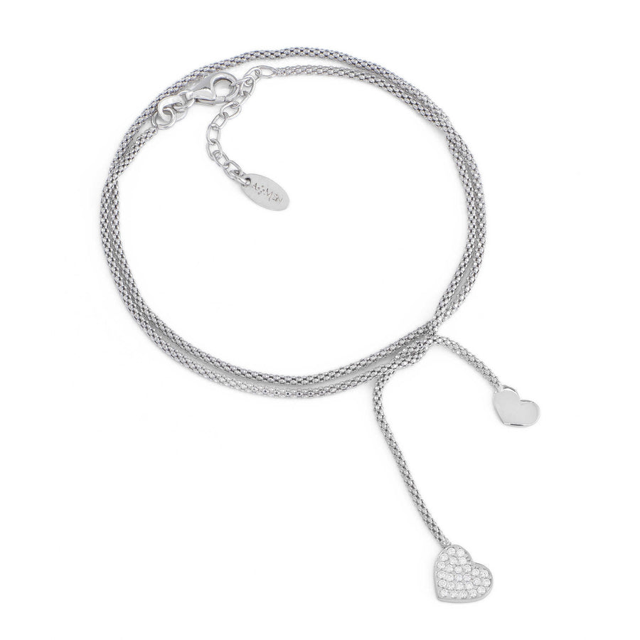 AMEN BRACCIALE DOPPIO 2 CUORI — Ansicht 1