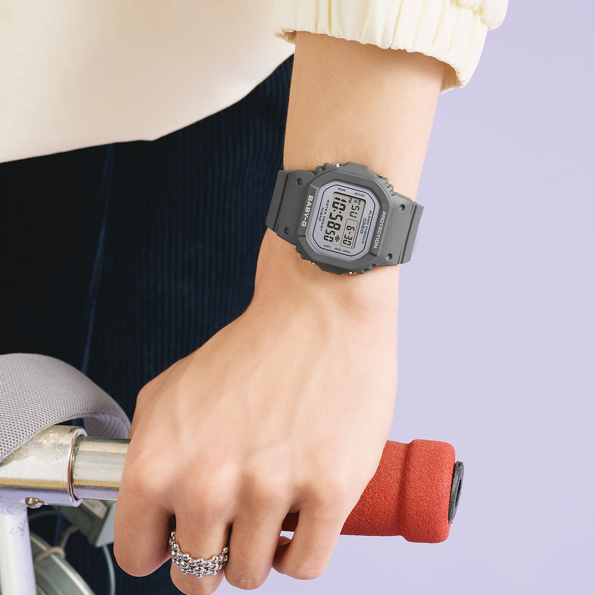 CASIO BABY-G 560 SPRING COLORS SERIE - BLACK — Ansicht 2
