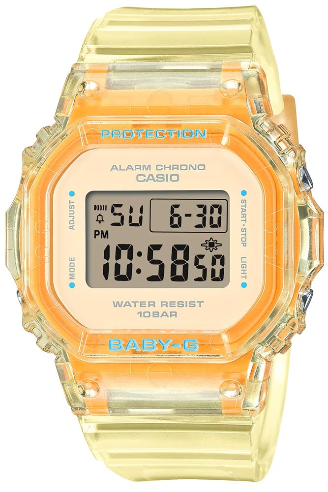 CASIO BABY-G - SUMMER JELLY SERIE - Yellow — Ansicht 1