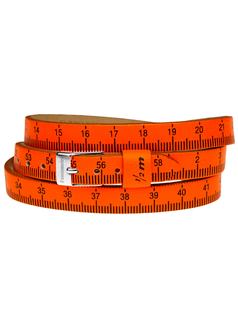 Il MEZZOMETRO FLUO - Bracciale in pelle/leather bracelet — Ansicht 1