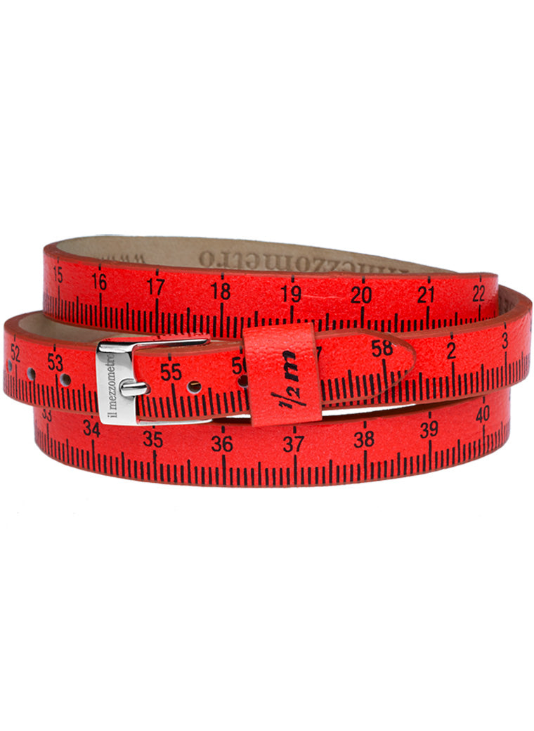Il MEZZOMETRO FLUO - Bracciale in pelle/leather bracelet — Ansicht 1