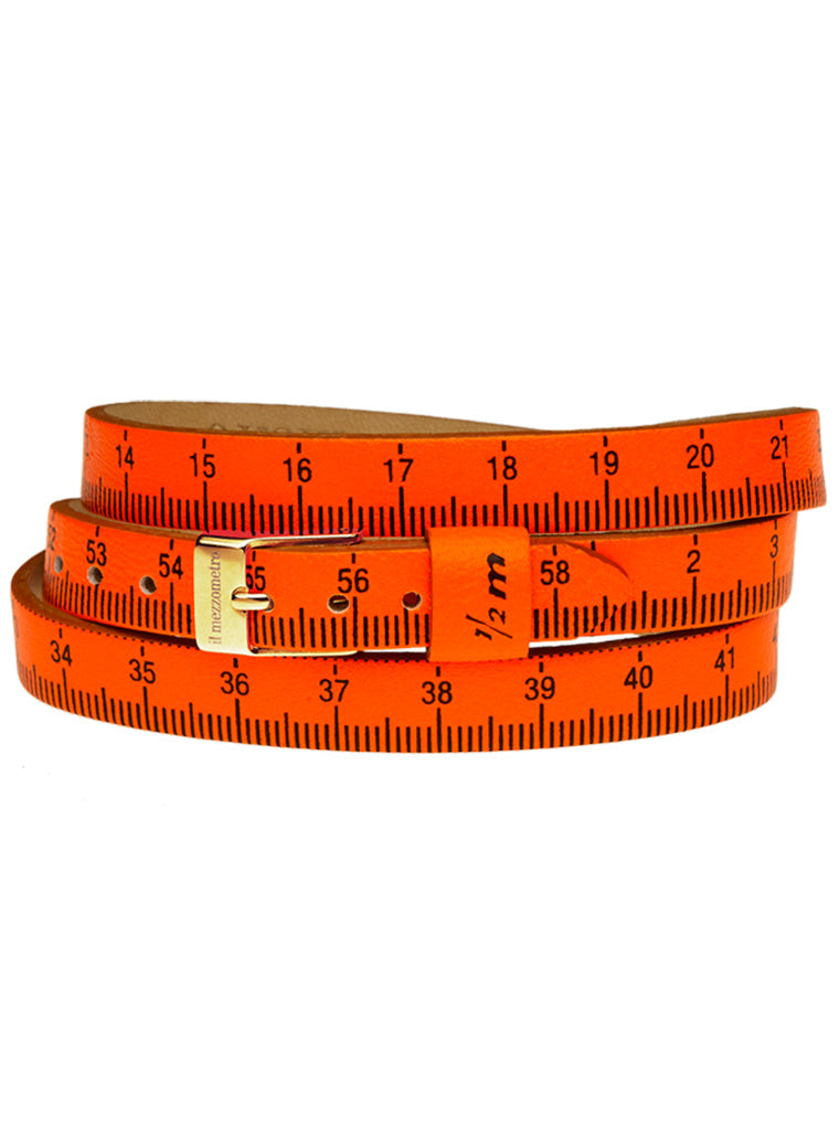 Il MEZZOMETRO FLUO - Bracciale in pelle/leather bracelet — Ansicht 1