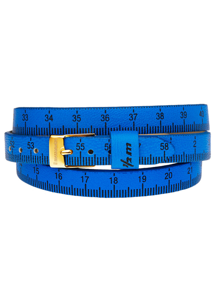 Il MEZZOMETRO FLUO - Bracciale in pelle/leather bracelet — Ansicht 1