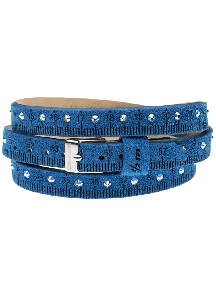 Il MEZZOMETRO STRASS - Bracciale in pelle/leather bracelet — Ansicht 1