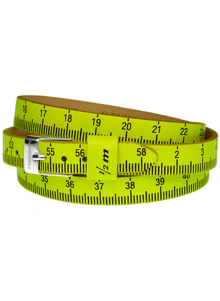 Il MEZZOMETRO FLUO - Bracciale in pelle/leather bracelet — Ansicht 1