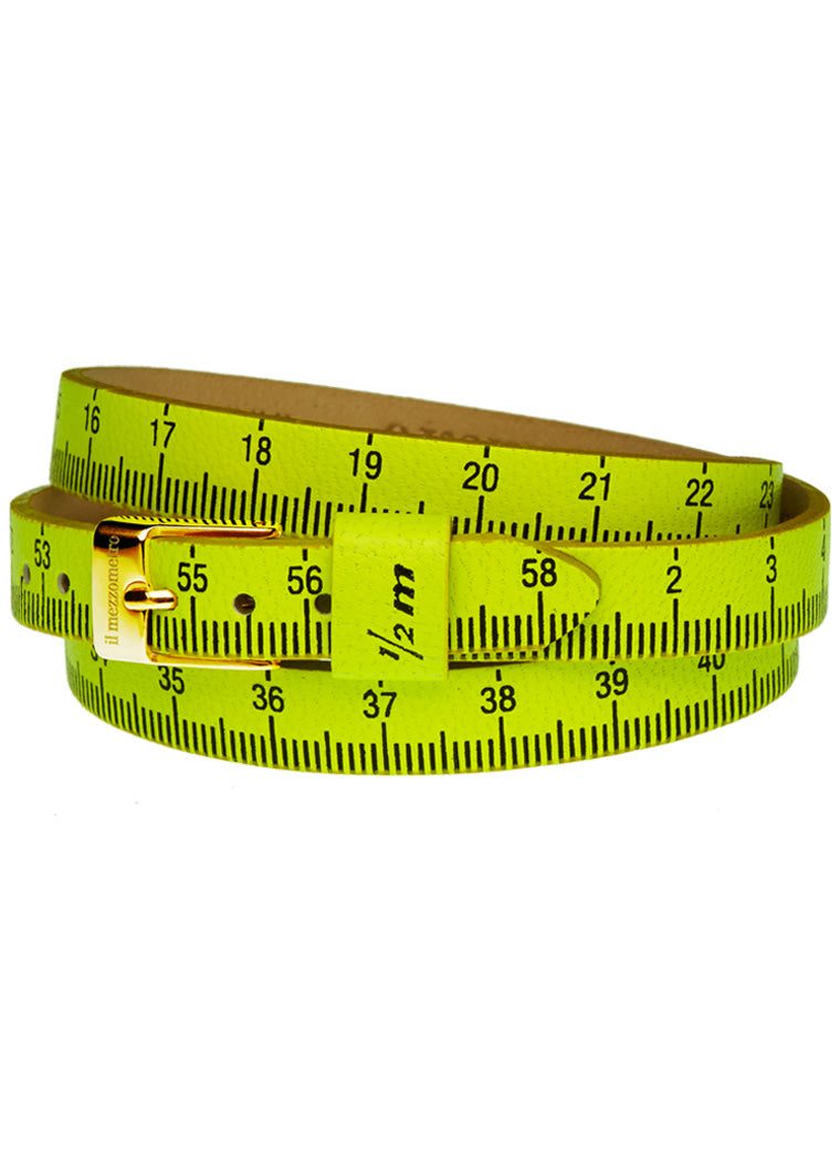Il MEZZOMETRO FLUO - Bracciale in pelle/leather bracelet — Ansicht 1