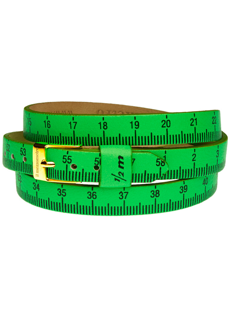 Il MEZZOMETRO FLUO - Bracciale in pelle/leather bracelet — Ansicht 1