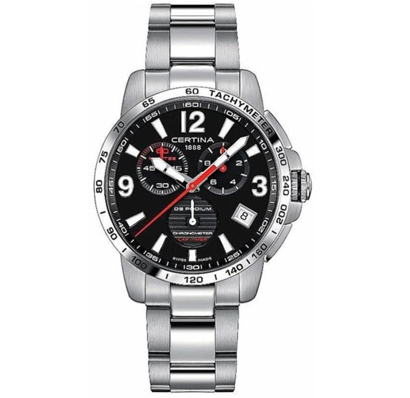 CERTINA DS PODIUM - CHRONO LAP TIMER COSC (Contrôle Officiel Suisse des Chronomètres) — Ansicht 1