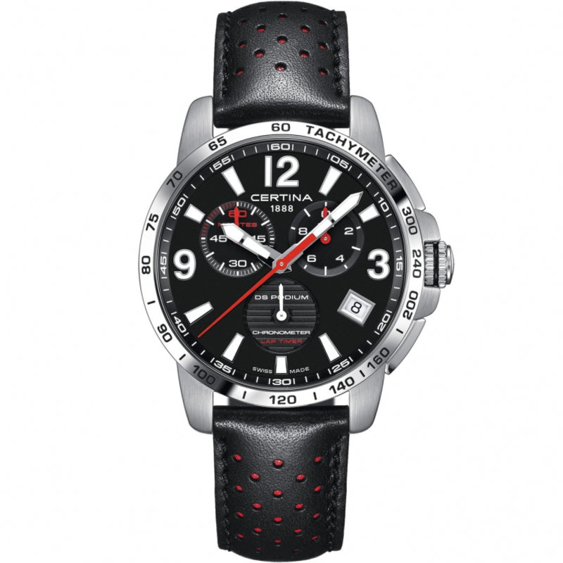 CERTINA DS PODIUM - CHRONO LAP TIMER COSC (Contrôle Officiel Suisse des Chronomètres) — Ansicht 1