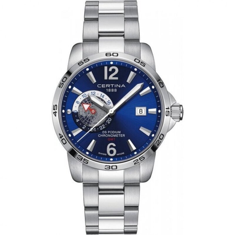 CERTINA DS PODIUM GMT SS BLUE COSC (Contrôle Officiel Suisse des Chronomètres) — Ansicht 1