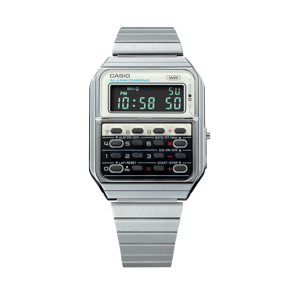 CASIO VINTAGE CALCULATOR EDGY COLLECTION - WHITE — Ansicht 2