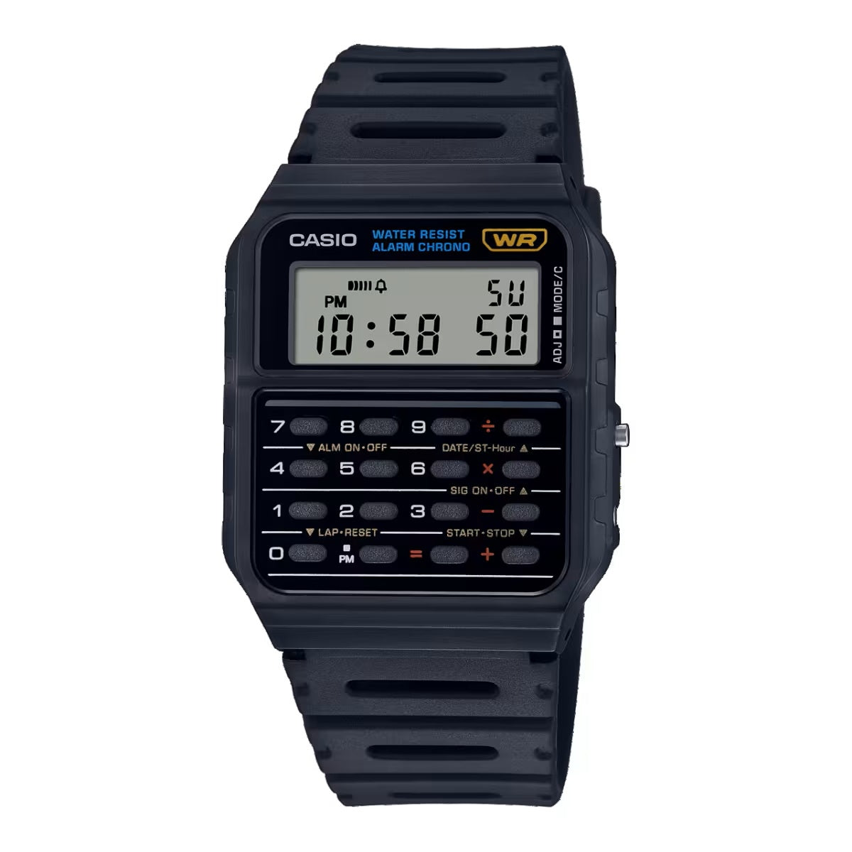 CASIO VINTAGE CALCULATOR EDGY COLLECTION - BLACK — Ansicht 1