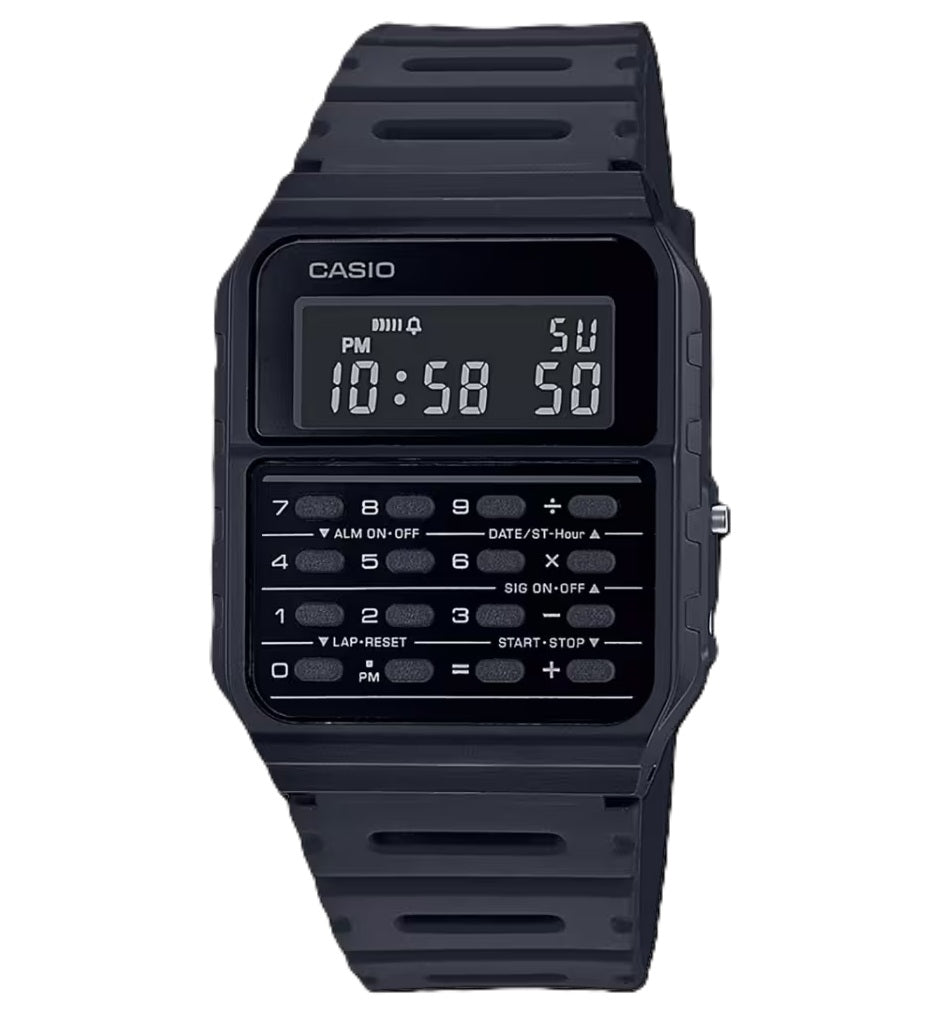 CASIO VINTAGE CALCULATOR EDGY COLLECTION - FULL BLACK — Ansicht 1