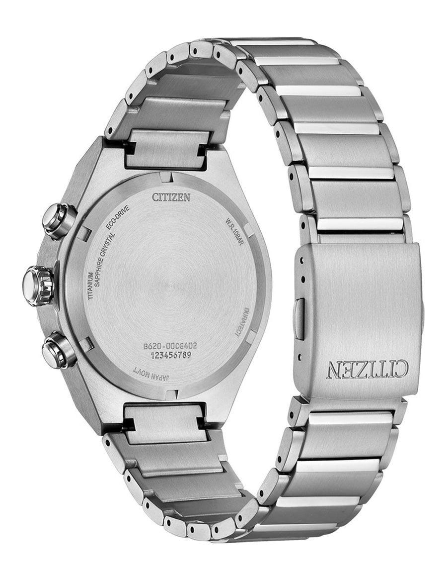 CITIZEN ECO-DRIVE CHR SUPER TITANIUM ZENSHIN SENKEI — Ansicht 2