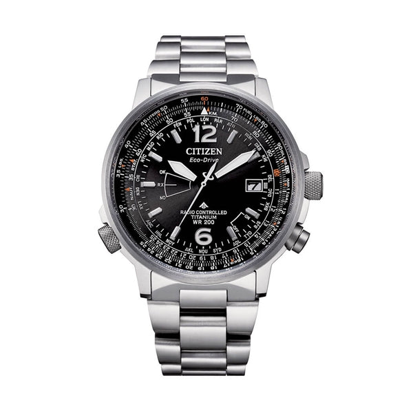 CITIZEN RADIOCONTROLLED Pilot Super Titanium — Ansicht 1