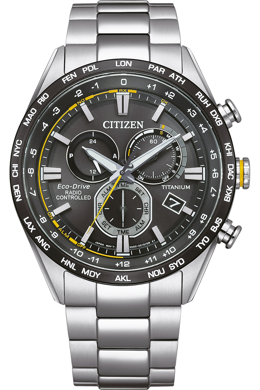 CITIZEN RADIOCONTROLLED H660 Super Titanium — Ansicht 1