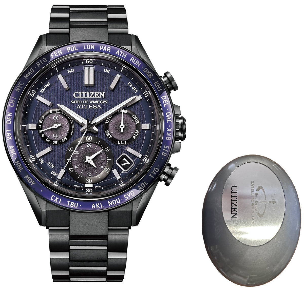 CITIZEN ATTESA TITANIUM ECO DRIVE SATELLITE WAVE GPS Special Pack — Ansicht 1