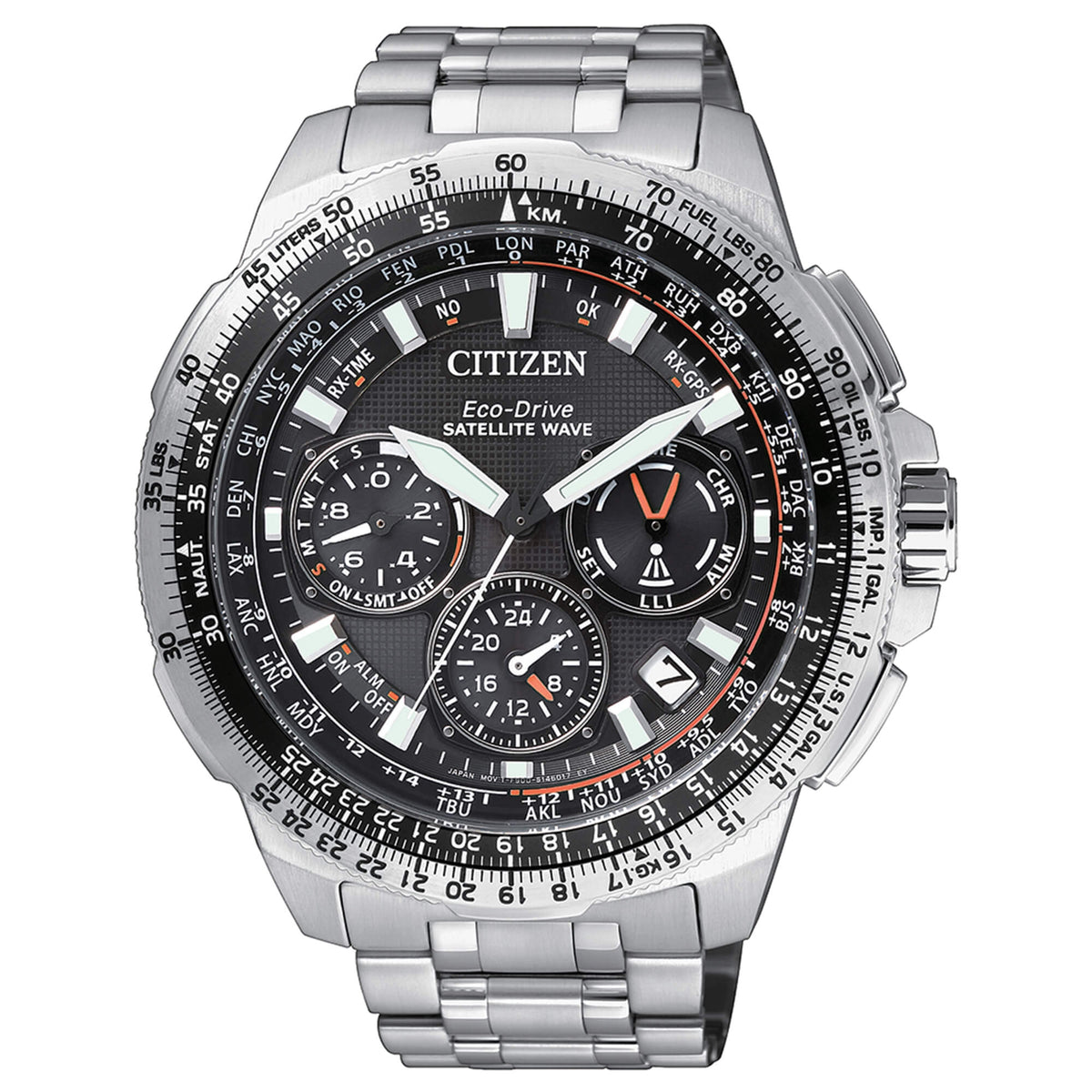 CITIZEN PROMASTER ECO-DRIVE SATELLITE WAVE GPS S. TITANIUM — Ansicht 1
