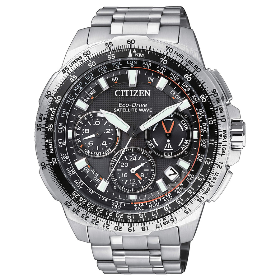 CITIZEN PROMASTER ECO-DRIVE SATELLITE WAVE GPS S. TITANIUM — Ansicht 1