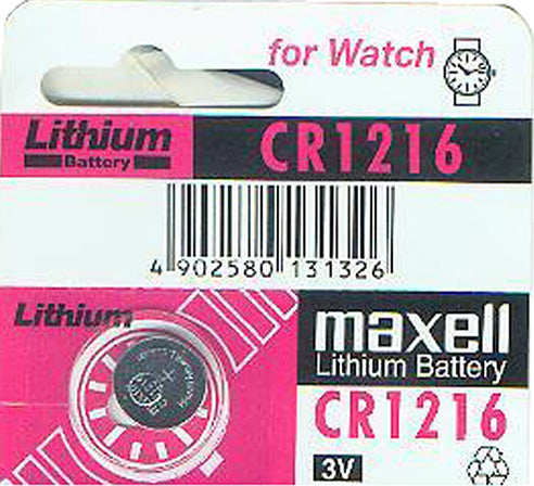 MAXELL BATTERY Ref. CR1216 - 3V — Ansicht 1