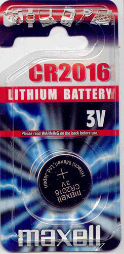 MAXELL BATTERY Ref. CR2016 - 3V — Ansicht 1