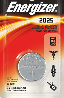 ENERGIZER BATTERY Ref. CR2025 - 3V — Ansicht 1
