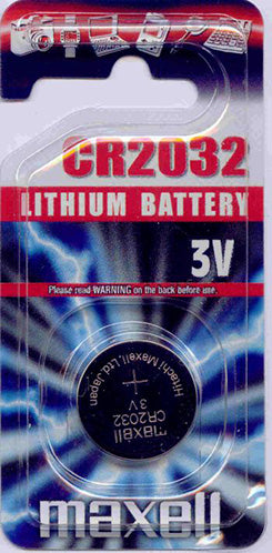 MAXELL BATTERY Ref. CR2032 - 3V — Ansicht 1