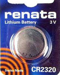 RENATA BATTERY Ref. CR2320 - 3V - TWO-BATTERY BLISTER PACK — Ansicht 1