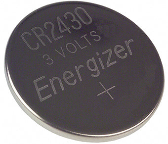 ENERGIZER BATTERY Ref. CR2430 - 3V - TWO-BATTERY BLISTER PACK — Ansicht 1