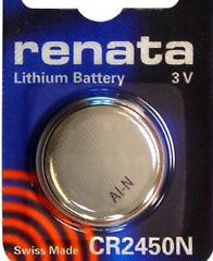 RENATA BATTERY Ref. CR2450 - 3V - TWO-BATTERY BLISTER PACK — Ansicht 1