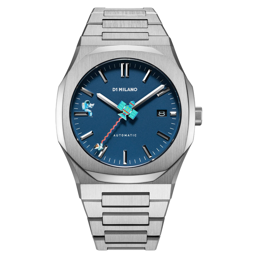 D1 MILANO AUTOMATIC RETRO GREEN - AUTO EDITION PIXEL — Ansicht 1