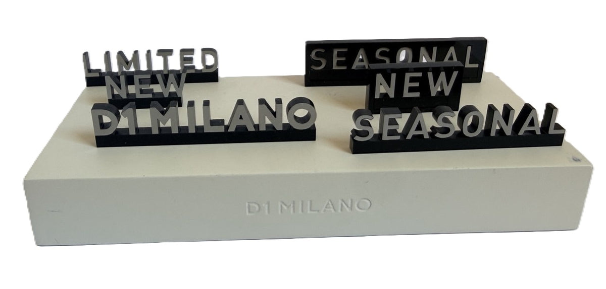 D1 MILANO Base - 6 Movable Signs — Ansicht 1