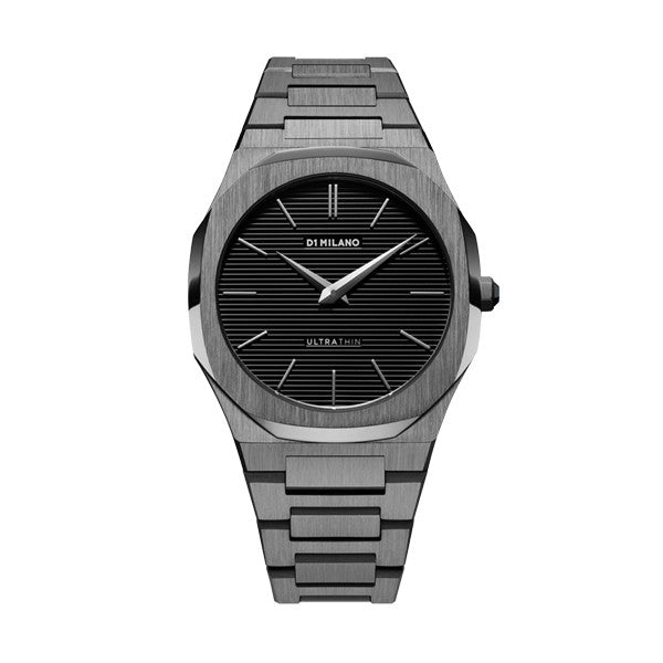 D1 MILANO ULTRA THIN BRACELET GUN METAL - RE-STYLE EDITION — Ansicht 1
