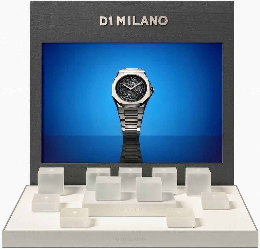 D1 MILANO 11 WATCHES OFFICIAL DISPLAY - 45 x 45 x 30 cm — Ansicht 1