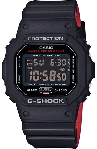 CASIO G-SHOCK THE ORIGIN - BLACK & RED SERIE — Ansicht 1